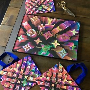 Colorful Louis Vuitton logo bag wall art